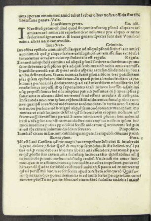 Invectivum genus. Ca. xiii.