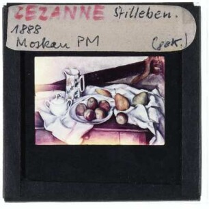 Cézanne, Stillleben mit Zuckerdose