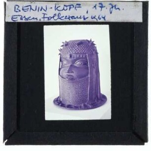 Afrikanische Kunst, Benin-Bronzen (allgemein),Benin-Bronzen, Kopf eines Königs