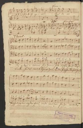 17. Choral: Sei getreu in deinem Herzen