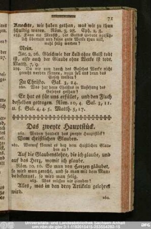 Das zweyte Hauptstück.