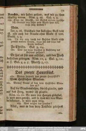 Das zweyte Hauptstück.