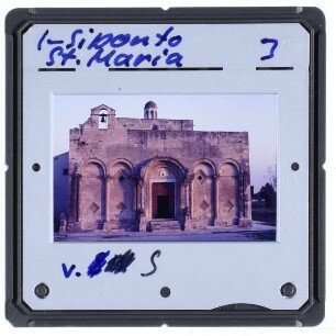 Siponto, Santa Maria Maggiore : von Süden