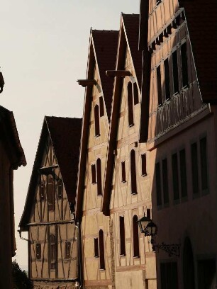 Häuser an der Stadtmauer, nahe Herrngasse