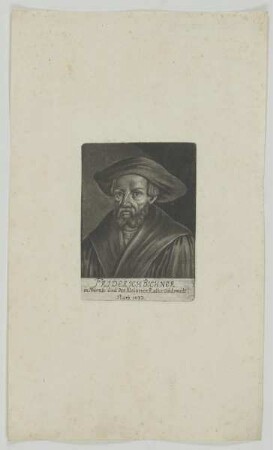 Bildnis des Friderich Bichner