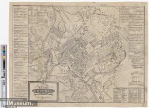 Neuester Plan der Stadt Leipzig. Nach den besten Quellen bearbeitet.