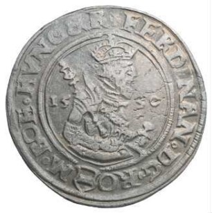 Fundmünze, 1/2 Taler, 1550