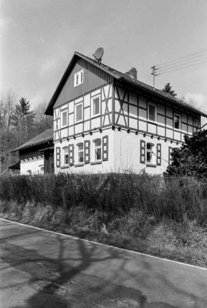 Forsthaus (Forsthaus, Massivmauerwerk und Fachwerk); Rosenthal, Forsthaus 1