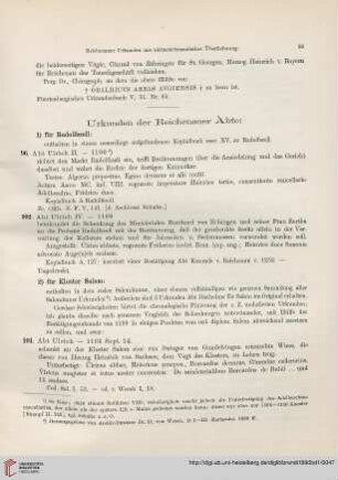 Urkunden der Reichenauer Äbte
