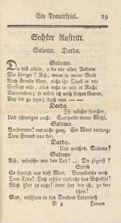 Sechster Auftritt