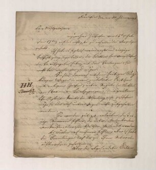 Brief von Carl Wilhelm Silberberg an Joseph Heller