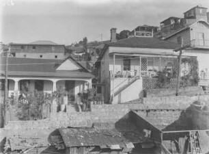 Hausansicht : Blick auf die Häuser einer Siedlung