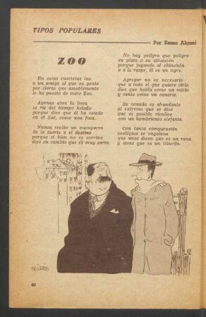 Zoo : Tipos populares