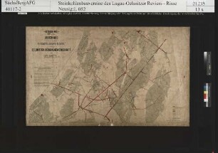 Oelsnitzer Steinkohlenbauverein / Oelsnitzer Bergbaugesellschaft/-gewerkschaft, Baue auf dem 4. Flöz (Grundflöz), mit Nachbringungen