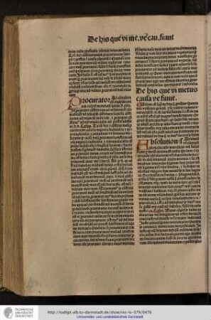 Absolutionis. Absolutio vel relaxatio ab excommunicatione interdicto vel suspensionem per metum extorta est nulla ipso iure...