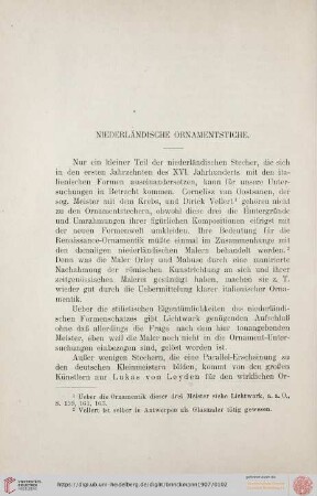 Niederländische Ornamentstiche