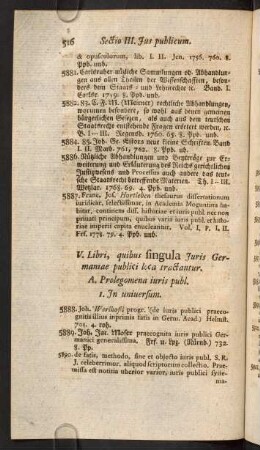 A. Prolegomena iuris publ.
