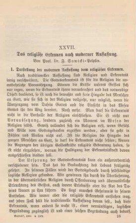 241-262 Das religiöse Erkennen nach moderner Auffassung