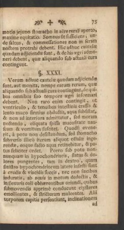 §. XXXI. - §. XXXII.
