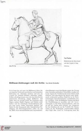 53: Bildhauer-Zeichnungen nach der Antike