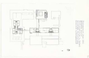 Bauhütte Berlin, Berlin-Wedding (Diplomarbeit bei Peter Poelzig): Grundriss 2. Obergeschoss