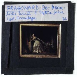 Fragonard, Der heimliche Kuss