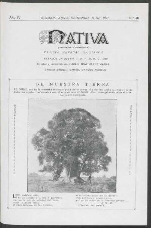 4.1927=Nr. 48: Nativa, 4.1927=Nr. 48
