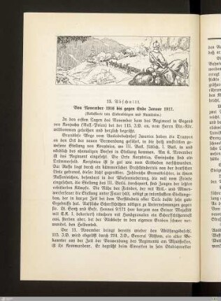 13. Von November 1916 bis gegen Ende Januar 1917