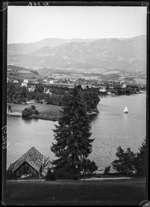 Blick über Seeboden am Millstätter See