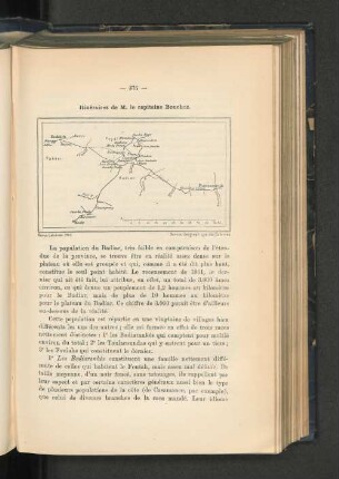 Itinéraires de M. le capitaine Bouchez.
