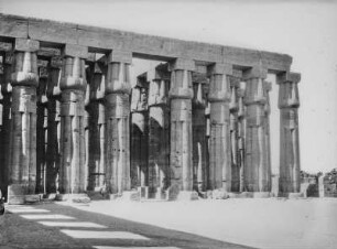 Tempel von Luxor (HAPAG-Mittelmeerfahrt der Oceana Leonhardt 1929)