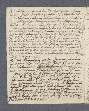 Notizen über Bibliotheken und Auktionen betreffend Georg Jacob Schwindel alias Theophilus Sincer