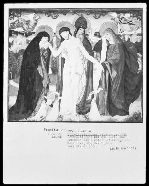 Dreifaltigkeit mit Maria und Johannes