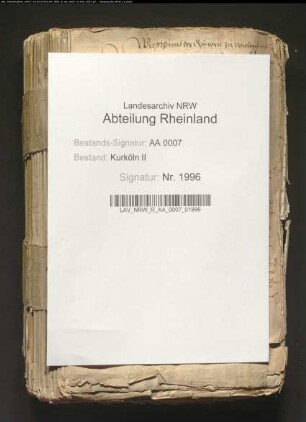 Weistum der Geschworenen zu Weilerswist; Eingriffe des Schultheißen zu Vernich in Weilerswist; Zeugenverhör über die Vernicher Rechte zu Weilerswist; Unterhaltung der Soldaten auf Haus Kühlseggen; Gerichtsbarkeit über das Haus Kühlseggen