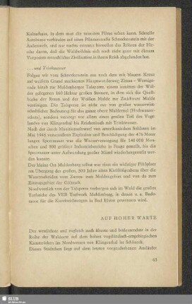 Auf Hoher Warte
