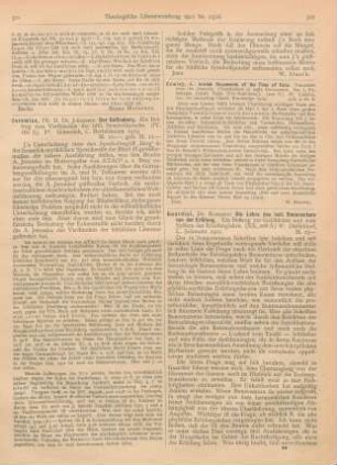 321-322 [Rezension] Jeremias, Johannes, Der Gottesberg