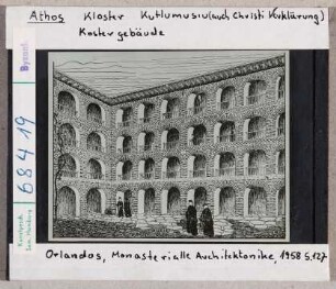 Athos: Kloster Kutlumusiu