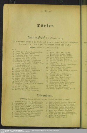 Ammelsdorf bei Schmiedeberg