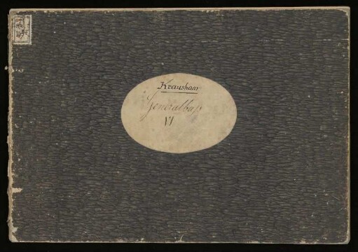 Band VI: Generalbaß VI