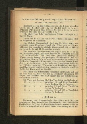 In der Ausführung noch begriffene Elbstrom-correctionsbauten sind:
