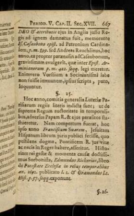 667-671, Sectio I § 25 - 29