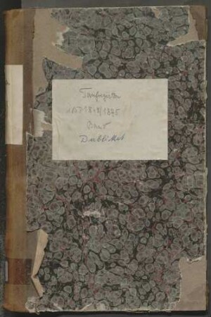 Taufregister II Peterzell mit Hönweiler und Römlinsdorf