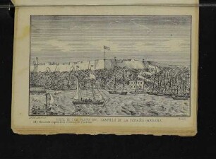 Vista de una parte del Castillo de la Cabaña (Habana)