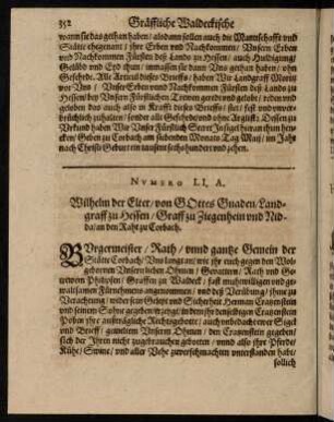 353-360, Numero LI. A. - Rubrica.