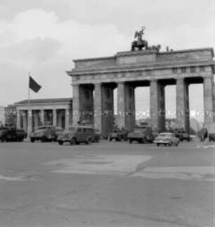 Zur Lage in Berlin - am Brandenburger Tor