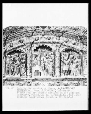 Die Darbringung Marias im Tempel