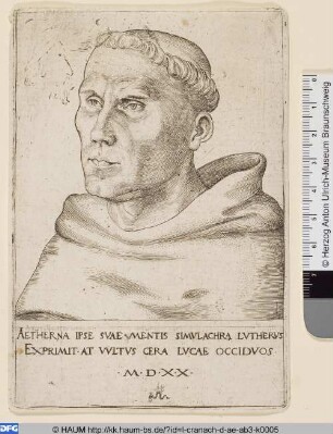 Martin Luther als Mönch