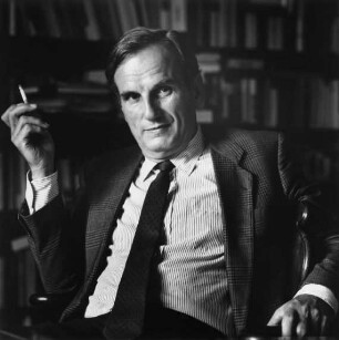 Joachim Fest (1926-2006; Historiker, Publizist, Redakteur; german historian, journalist, critic and editor). 1985