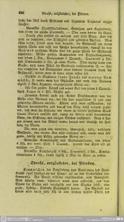 Strahl, entzündeter, bei Pferden