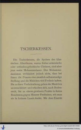 Tscherkessen